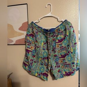 Vintage Men’s Weekends Beachwear Swim Trunks